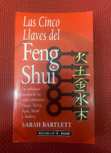 Portada del libro de Cinco llaves del feng-shui, las (Biblioteca Edaf De Bolsillo)