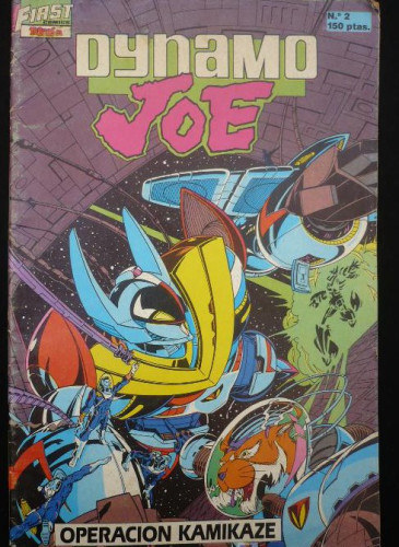 Portada del libro de DYNAMO JOE. Nº2.