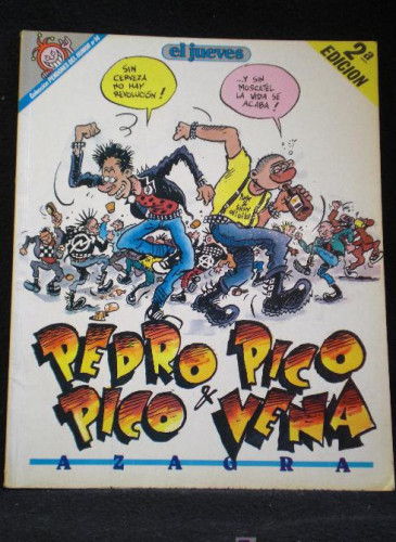 Portada del libro de EL JUEVES PEDRO PICO Y PICOVENA. 2 EDICION. 65 PAG