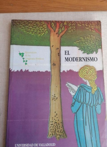 Portada del libro de El modernismo. Renovación de los lenguajes poéticos. Universidad de Valladolid. 1990