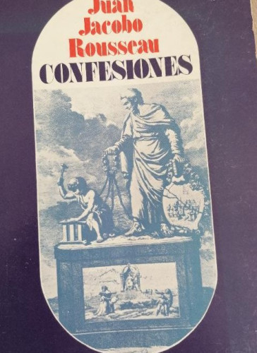 Portada del libro de CONFESIONES. - ROUSSEAU, Juan Jacobo.