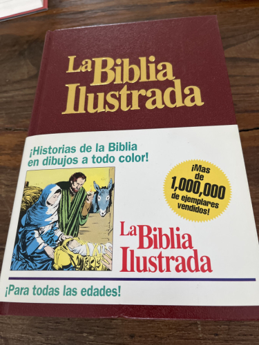 Portada del libro de La Biblia ilustrada