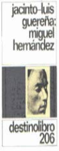 Portada del libro de Miguel Hernández