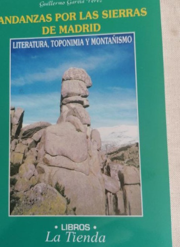 Portada del libro de Andanzas por la sierra de Madrid - Guillermo García