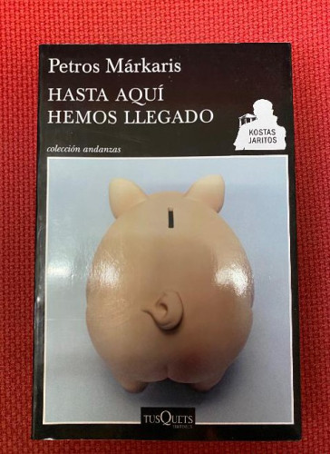 Portada del libro de Hasta aquí hemos llegado (Andanzas)