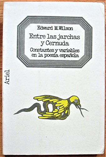 Portada del libro de ENTRE LAS JARCHAS Y CERNUDA
