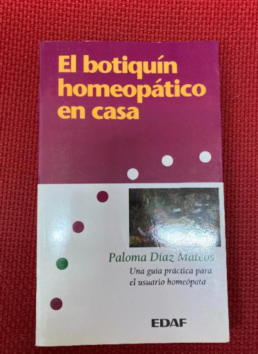 Portada del libro de El botiquin homeopatico en casa
