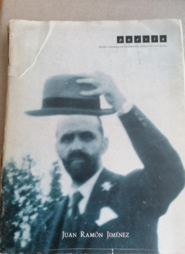 Portada del libro de Poesía. Revista ilustrado de información poética, Nº 13-14. Invierno 1981-82. - Juan Ramón Jiménez
