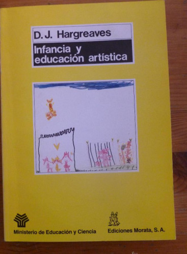 Portada del libro de Infancia y educación artística (Coedición Ministerio de Educación)