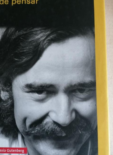 Portada del libro de FUNESTA MANIA DE PENSAR, LA - TRÍAS, EUGENIO Galaxia de Gutenberg 2018 340pp NUEVO