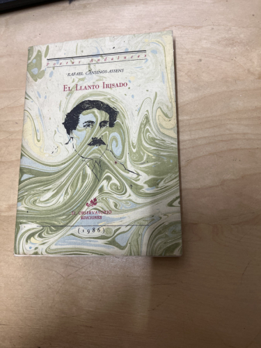 Portada del libro de EL LLANTO IRISADO - Rafael Cansinos-Assens