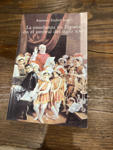 Portada del libro de La enseñanza en España en el umbral del siglo XXI