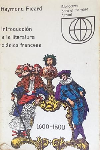 Portada del libro de Introducción a la literatura clásica francesa