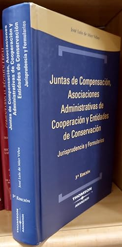 Portada del libro de Juntas compensacion asociaciones administrativas: jurisprudencia y formularios. 