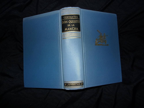 Portada del libro de CERVANTES : DON QUIJOTE DE LA MANCHA 
