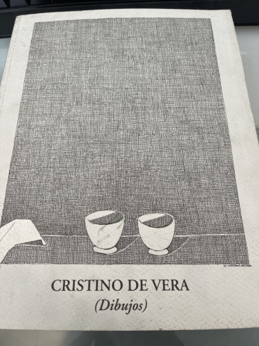 Portada del libro de Cristino de Vera: (dibujos) : 21 marzo-4 junio, 1996 (Spanish Edition)