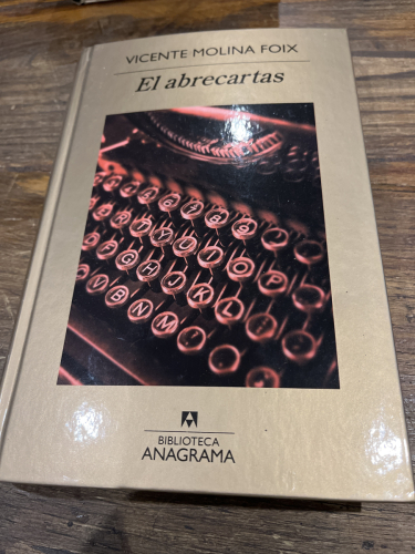 Portada del libro de El abrecartas