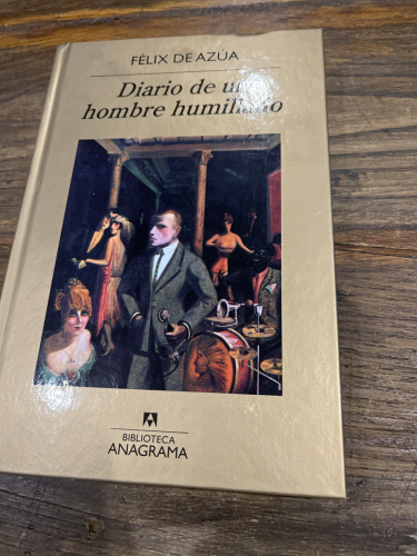 Portada del libro de Diario de un hombre humillado. 