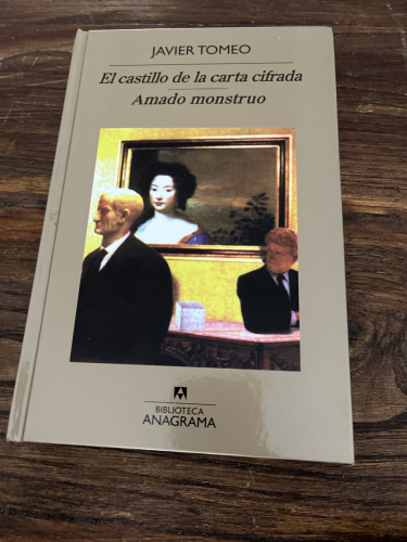 Portada del libro de El castillo de la carta cifrada. Amado monstruo. 