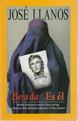 Portada del libro de José Llanos. Bereda/ Es él