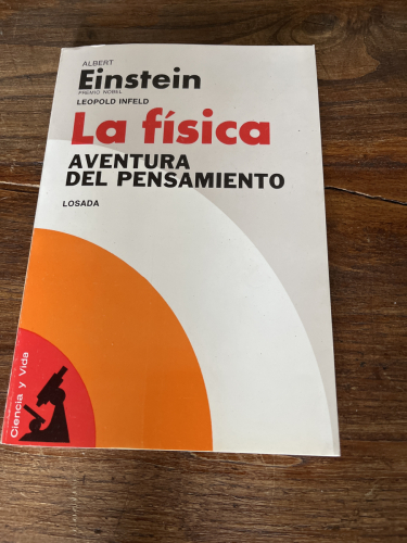 Portada del libro de LA FÍSICA. AVENTURA DEL PENSAMIENTO. 