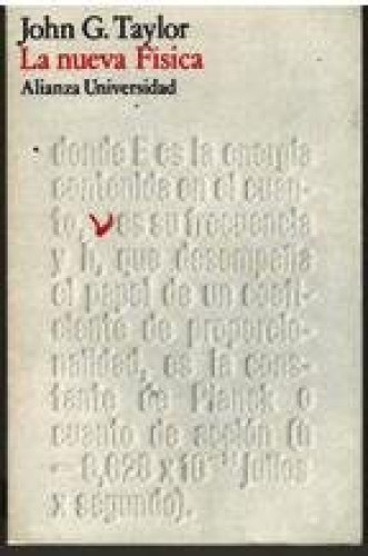 Portada del libro de La nueva Física