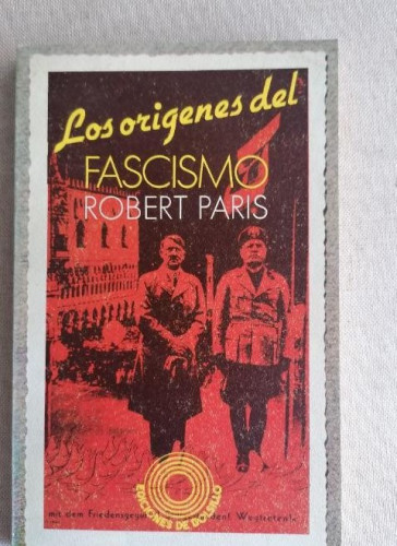 Portada del libro de Los Orígenes Del Fascismo.