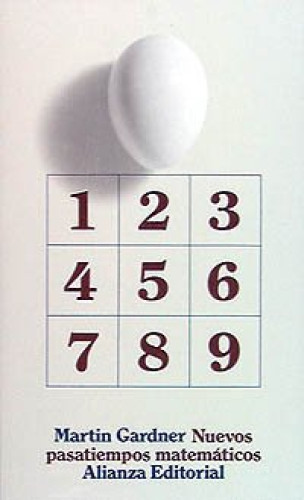 Portada del libro de Nuevos Pasatiempos Matematicos