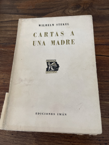 Portada del libro de CARTAS A UNA MADRE 