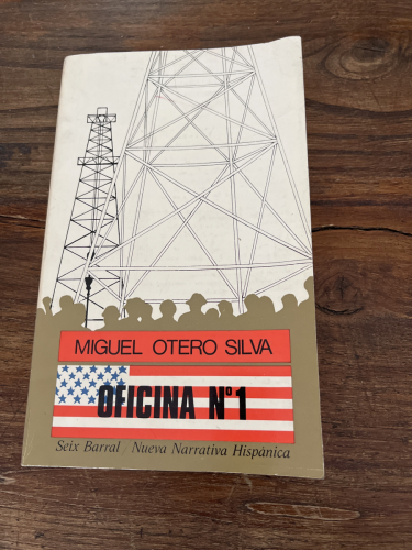 Portada del libro de OFICINA Nº1 -MIGUEL OTERO SILVA. 