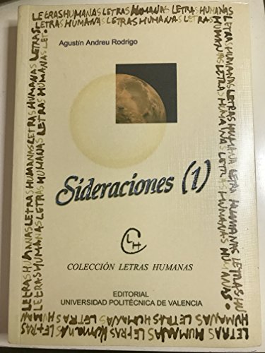 Portada del libro de SIDERACIONES (I)