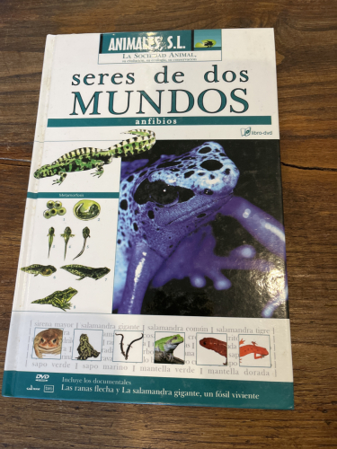 Portada del libro de SERES DE DOS MUNDOS- ANFIBIOS. - ANIMALES S.L. 