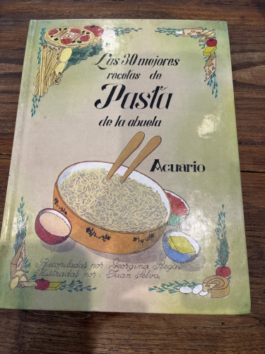 Portada del libro de LAS 30 MEJORES RECETAS DE PASTA DE LA ABUELA. 
