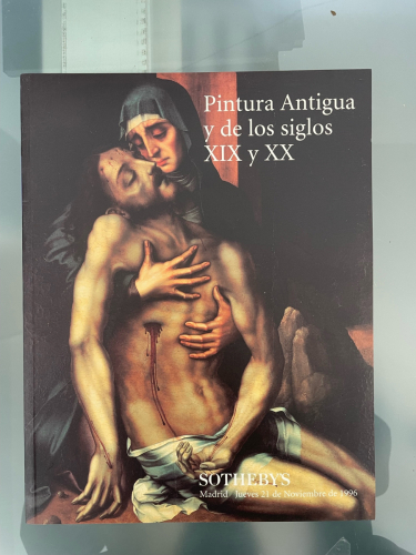 Portada del libro de PINTURA ANTIGUA Y DE LOS SIGLOS XIX Y XX. 