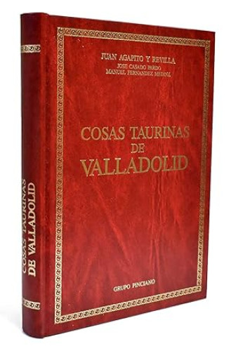 Portada del libro de Cosas taurinas de Valladolid