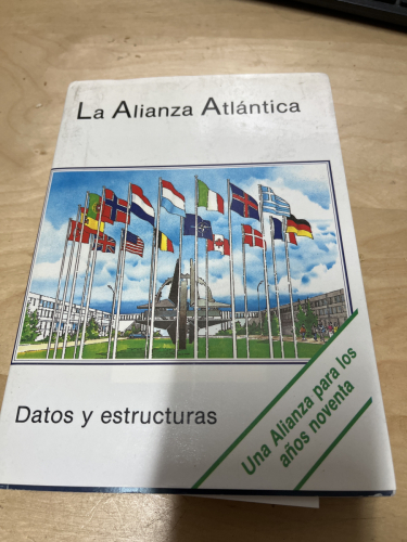 Portada del libro de LA ALIANZA ATLÁNTICA. DATOS Y ESTRUCTURAS 