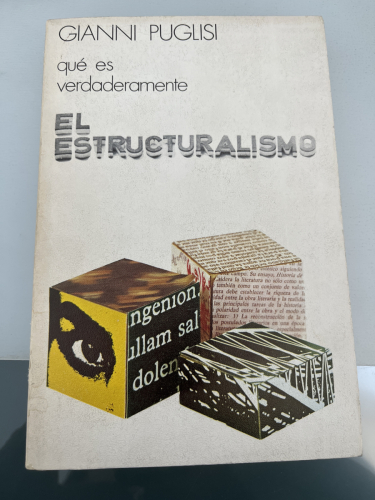 Portada del libro de Que es verdaderamente el estructuralismo. Gianni Puglisi. Doncel.