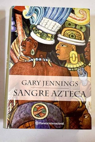 Portada del libro de Sangre azteca