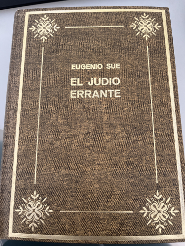 Portada del libro de EL JUDIO ERRANTE 