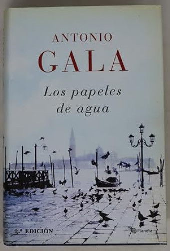 Portada del libro de Los papeles de agua
