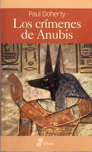 Portada del libro de Los crimenes de Anubis