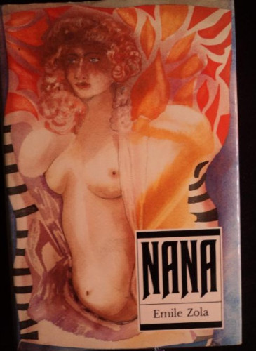 Portada del libro de NANA. EMILE ZOLA. ED. CIRCULO DE LECTORES. 1986 370 PAG