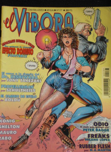 Portada del libro de VIBORA. Nº 177