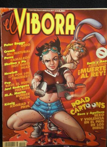 Portada del libro de VIBORA. Nº 223