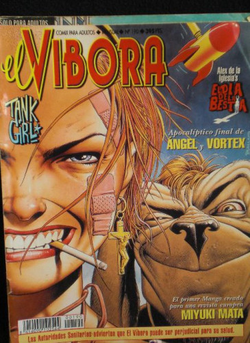 Portada del libro de VIBORA. Nº 190