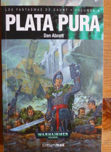 Portada del libro de Plata pura (NO Warhammer 40000)