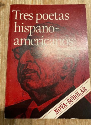 Portada del libro de Tres Poetas Hispanoamericanos