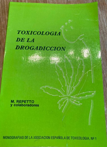 Portada del libro de Toxicologia de la drogadiccion