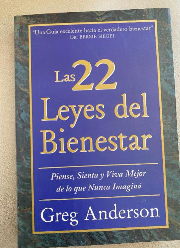 Portada del libro de Las 22 leyes del bienestar