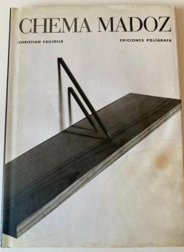 Portada del libro de CHEMA MADOZ. CHRISTIAN CAUJOLLE. EDICIONES POLÍGRAFA, 1999.